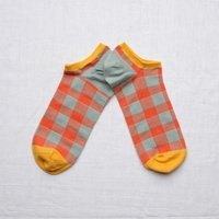 Ankle Socks Wave Checks, Bonne Maison