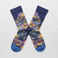 Socks Blue Flower, Bonne Maison
