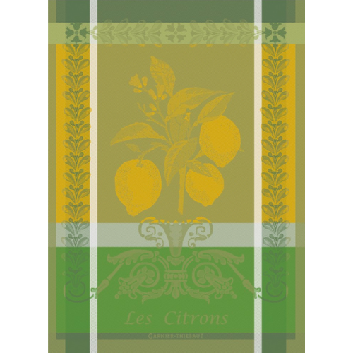 TEA TOWEL CITRON ZESTE, Garnier-Thiebaut