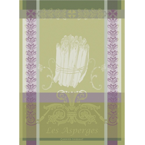 TEA TOWEL LES ASPERGES BLANCHES, Garnier-Thiebaut