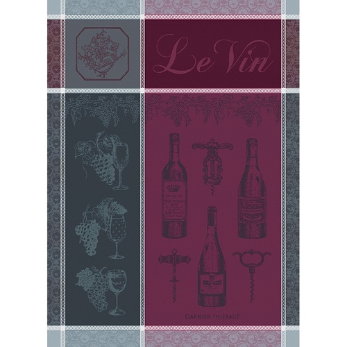 TEA TOWEL LE VIN SYRAH, Garnier-Thiebaut