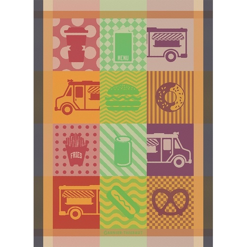 TEA TOWEL STREET FOOD, Garnier Thiebaut