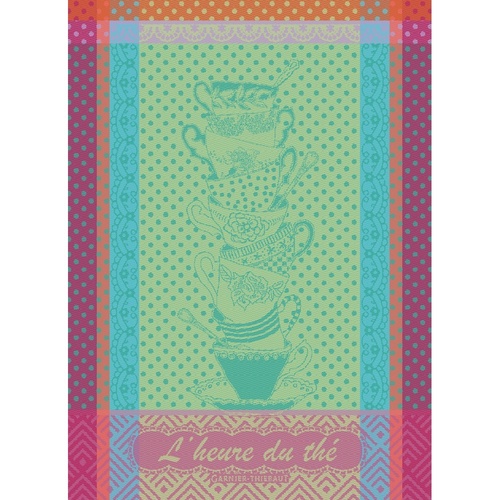 TEA TOWEL L'HEURE DU THE ANIS, Garnier-Thiebaut
