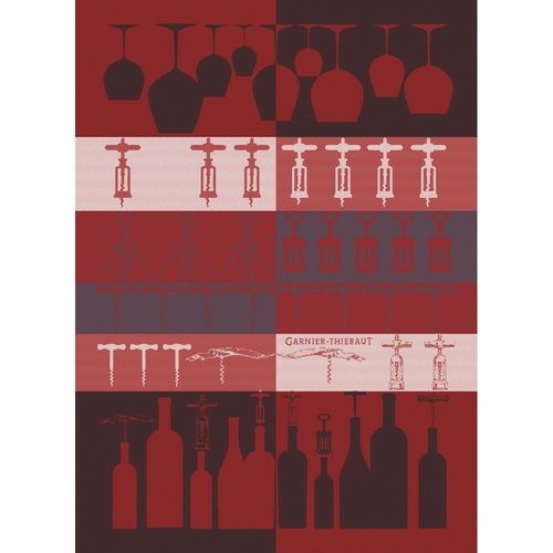 TEA TOWEL SOMMELIER BORDEAUX, Garnier-Thiebaut