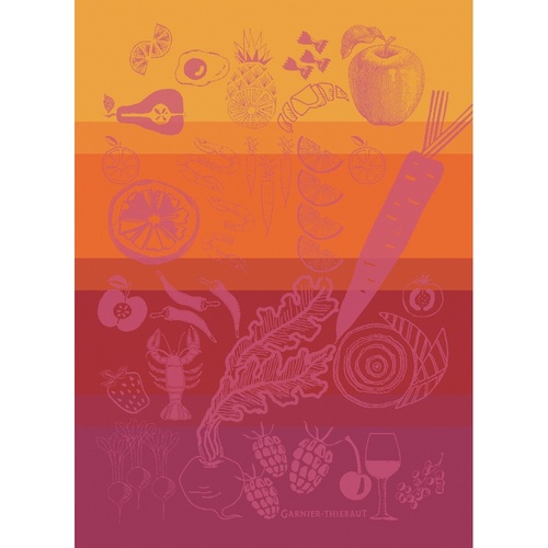 TEA TOWEL MARKET SUMMER, Garnier-Thiebaut