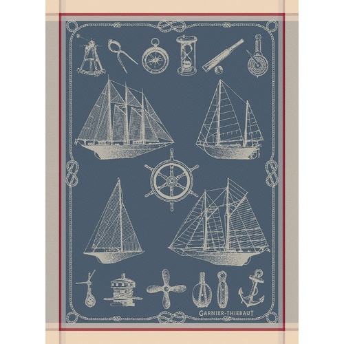 TEA TOWEL BATEAUX BRETAGNE, Garnier-Thiebaut