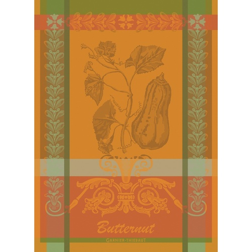 TEA TOWEL BUTTERNUT ORANGE, Garnier-Thiebaut
