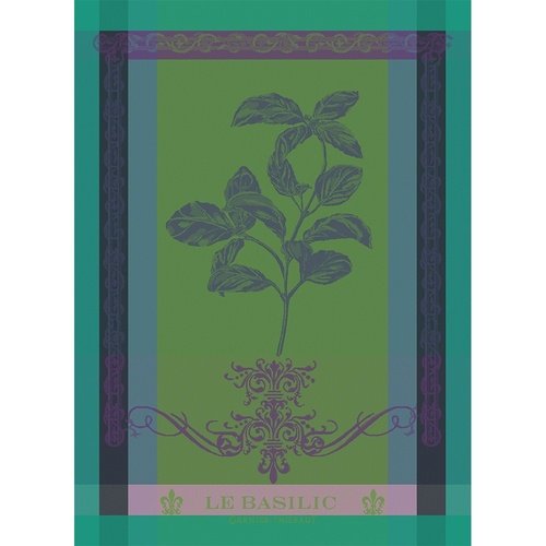 TEA TOWEL BRIN DE BASILIC, Garnier-Thiebaut