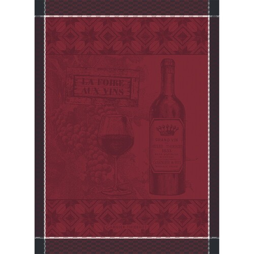 TEA TOWEL FOIRE AUX VINS BORDEAUX, Garnier-Thiebaut