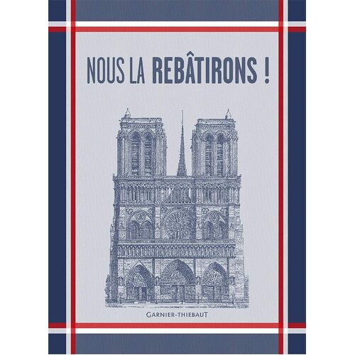 TEA TOWEL NOTRE DAME, Garnier-Thiebaut
