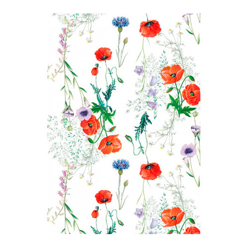 TEA TOWEL MILLE COQUELICOTS FLORAISON, Garnier-Thiebaut