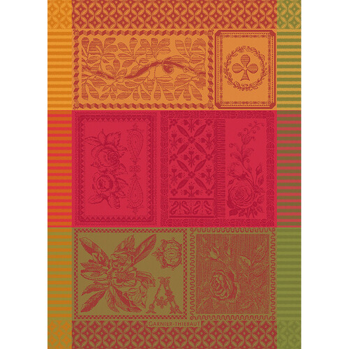 TEA TOWEL ALLIANCE FLORALE AUTOMNE, Garnier-Thiebaut