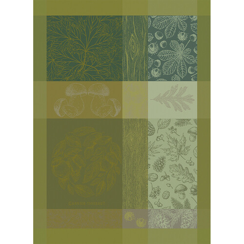 TEA TOWEL BOIS D AUTOMNE MOUSSE, Garnier-Thiebaut