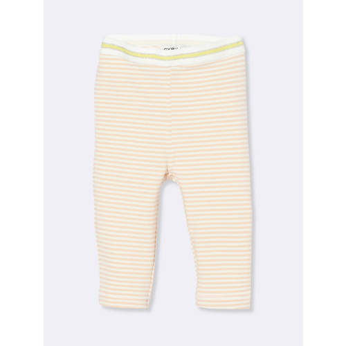 Peach / white Leggings, Cyrillus