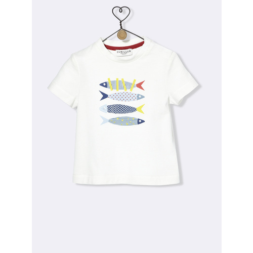 White T-shirt fish, Cyrillus