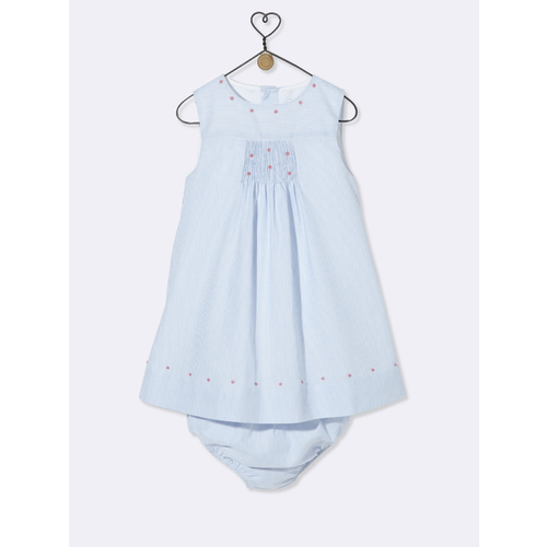 Blue / white striped dress, Cyrillus