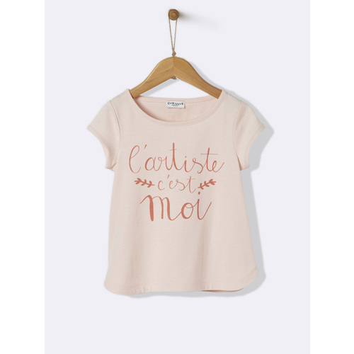 Pale pink t-shirt