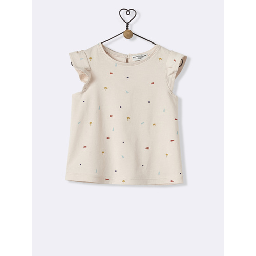 Pink printed top, Cyrillus