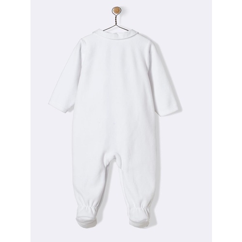 BABY'S VELOUR SLEEPSUIT