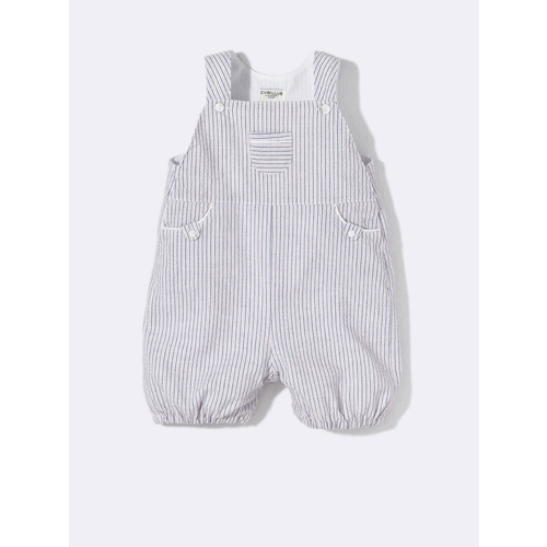 SEERSUCKER DUNGAREES, Cyrillus