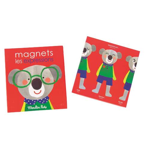 Les Popipop Emotions & expressions magnetic game