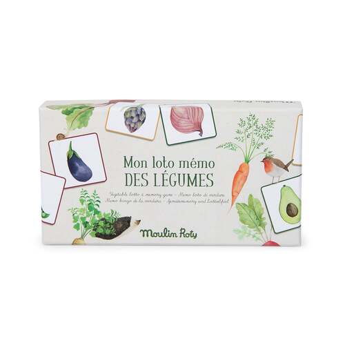 Le Jardin vegetable lotto & memory game