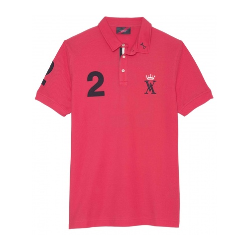 FUSHIA POLO TEAM SHIRT, Vicomte A.