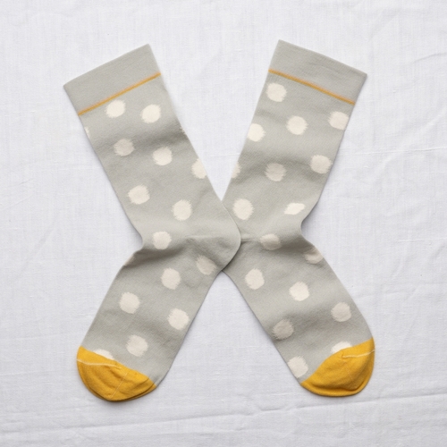 Socks Celadon Polka Dot, Bonne Maison